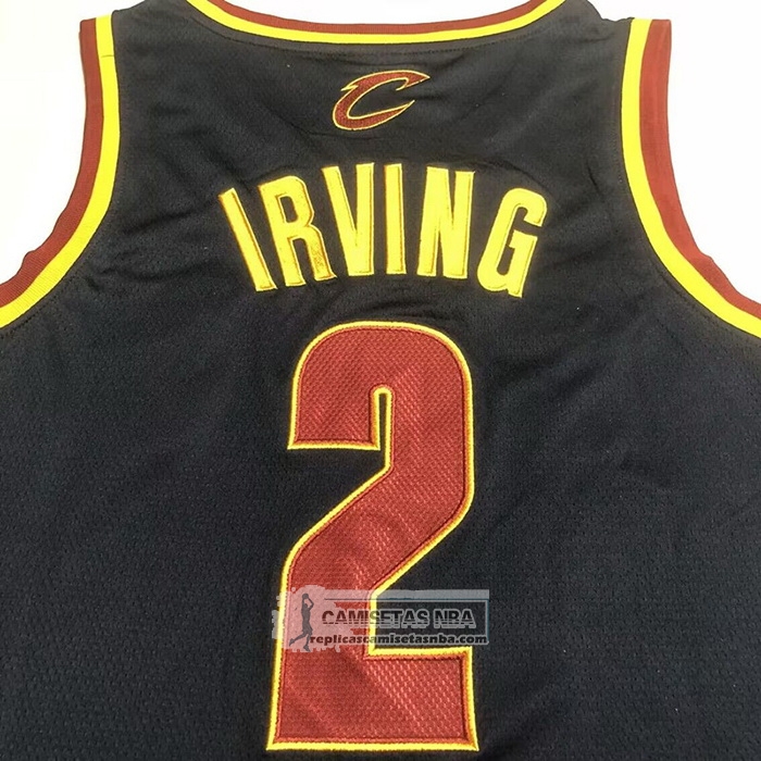 Camiseta Cleveland Cavaliers Kyrie Irving NO 2 Mitchell & Ness 2011-12 Azul
